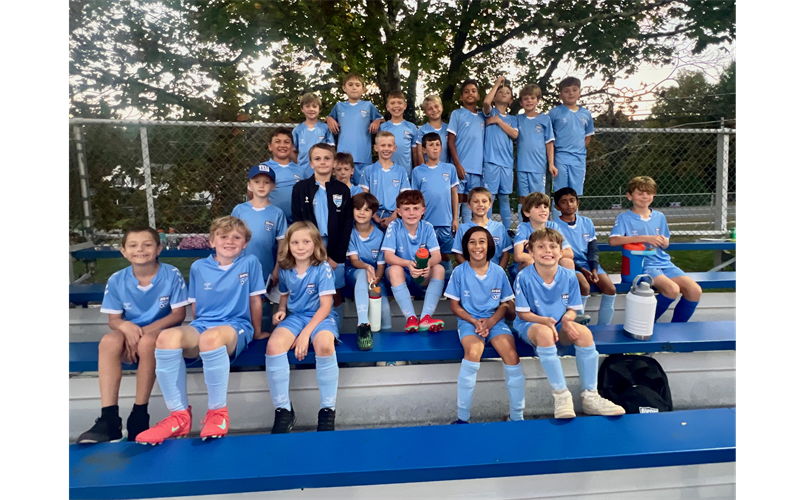 BU9 & U10 Teams at AHS Boys Senior Night